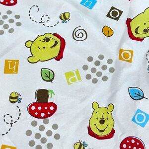 Disney Winnie the Pooh Fitted‎ Crib Toddler Bed Sheet Nursery Baby Room